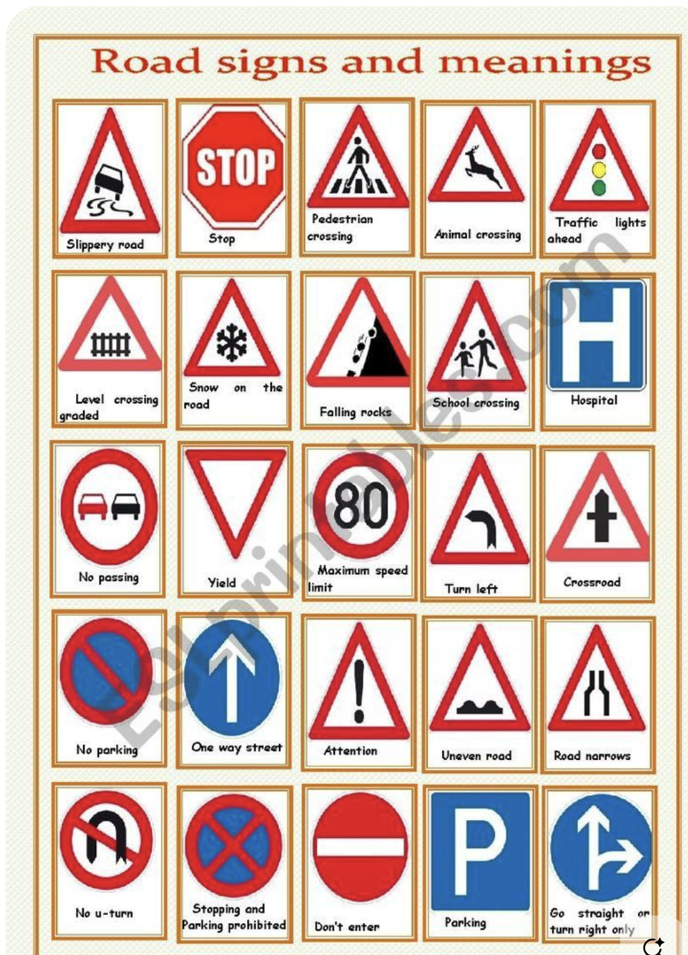 Road Signs 4
